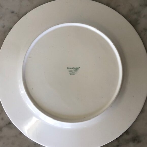 LENOX Rose Garden Dinner Plates Casual Images @ 11" - Picture 11 of 14